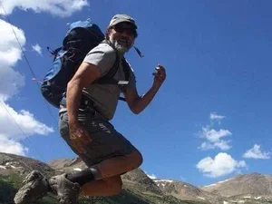 Image of Jeff Crane hiking