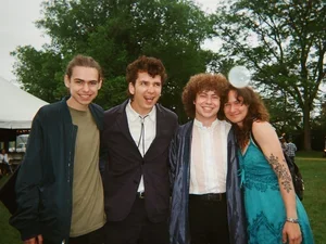 Band Surgeon General, including Jaren Gallo ’25, Harry Zucker ’23, Garrett Crusan ’23, and Laila Smith ’25