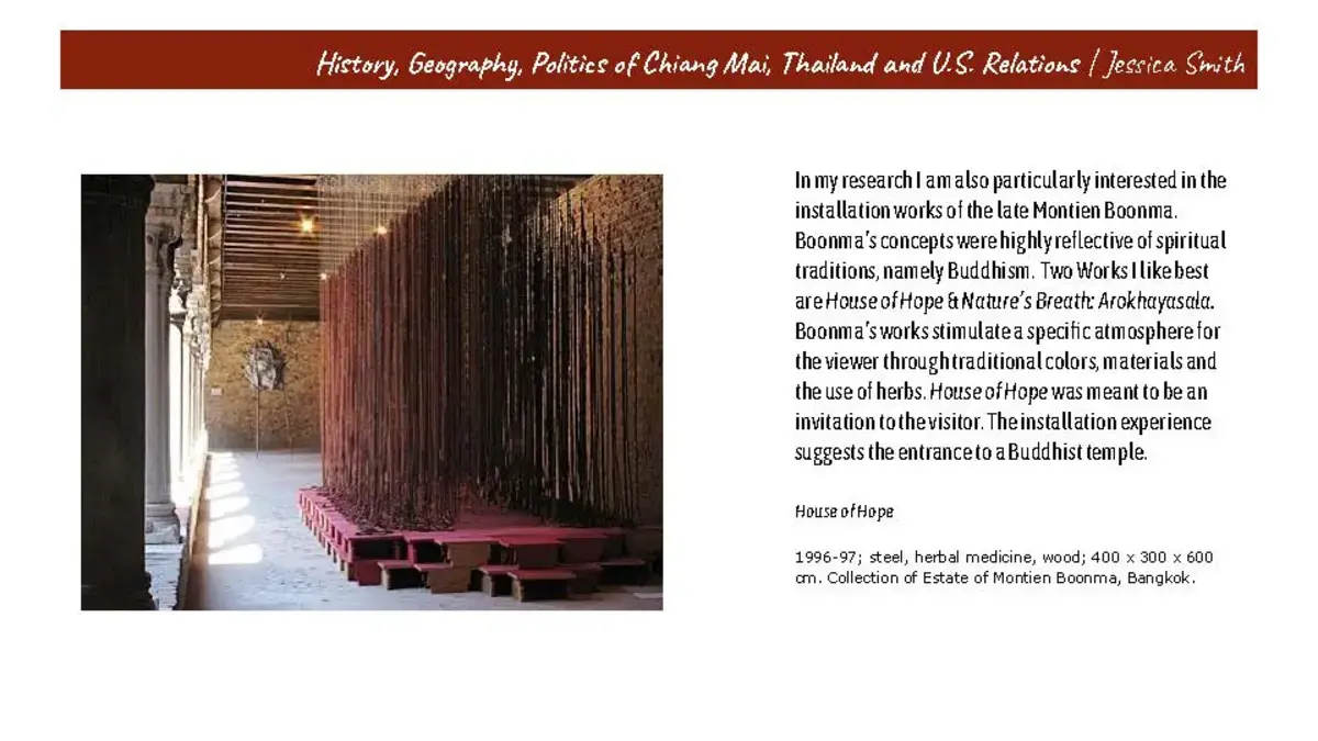 Chiang Mai project slide