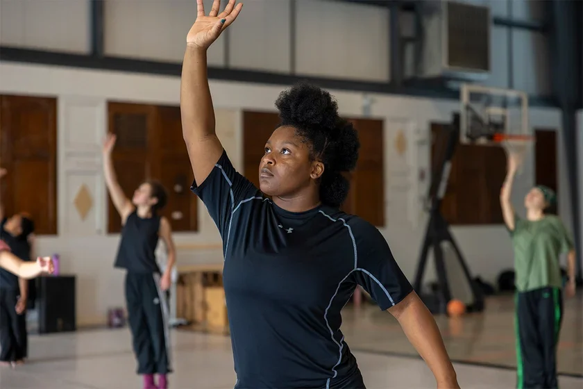 dancer in a black shirt