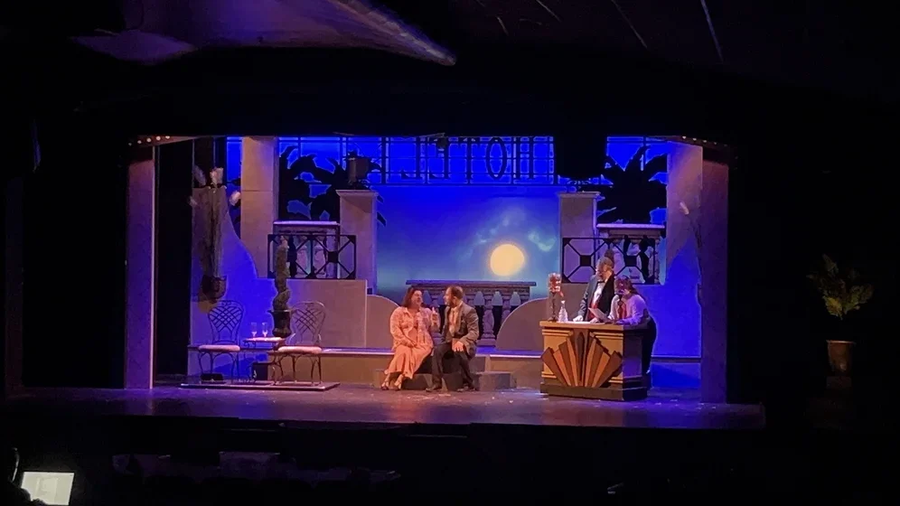Image of actors on stage