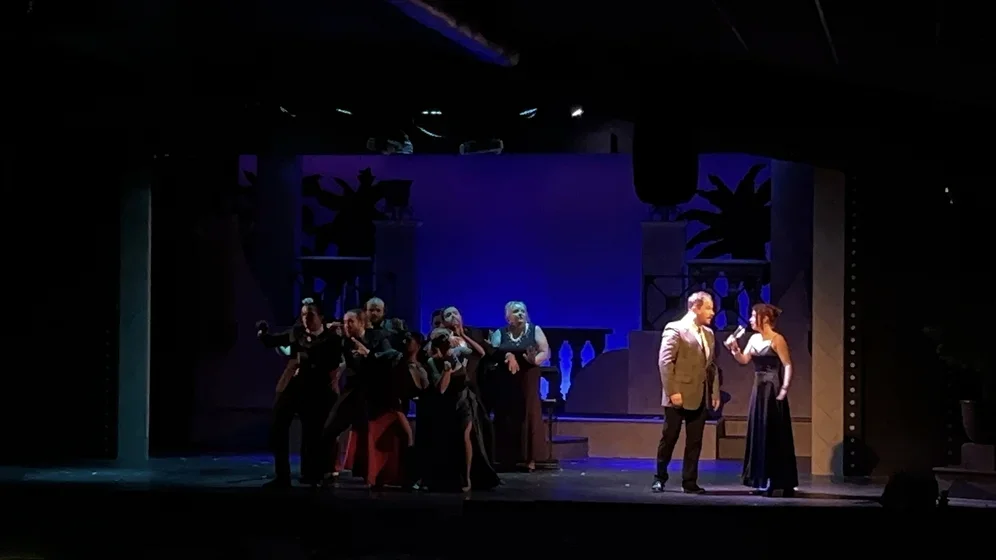 Image of actors on stage
